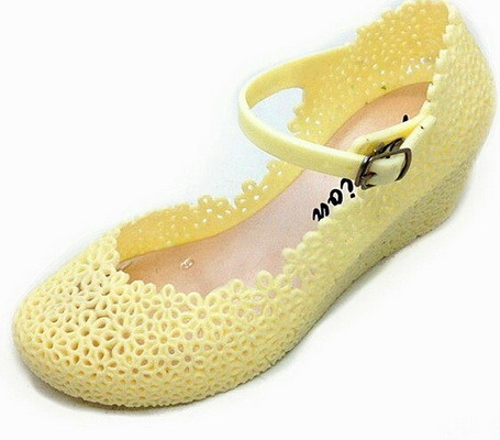 high heel fashion ladies jelly sandal